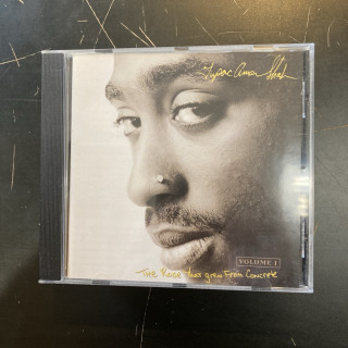Tupac Shakur - The Rose That Grew From Concrete Volume 1 CD (VG+/M-) -hip hop-